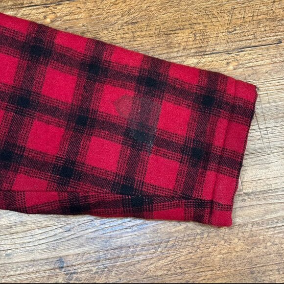 Vintage Woolrich Red Plaid USA Mackinaw Hunting Wool Quilted Jacket Coat‎ Men 42 - Picture 5 of 11